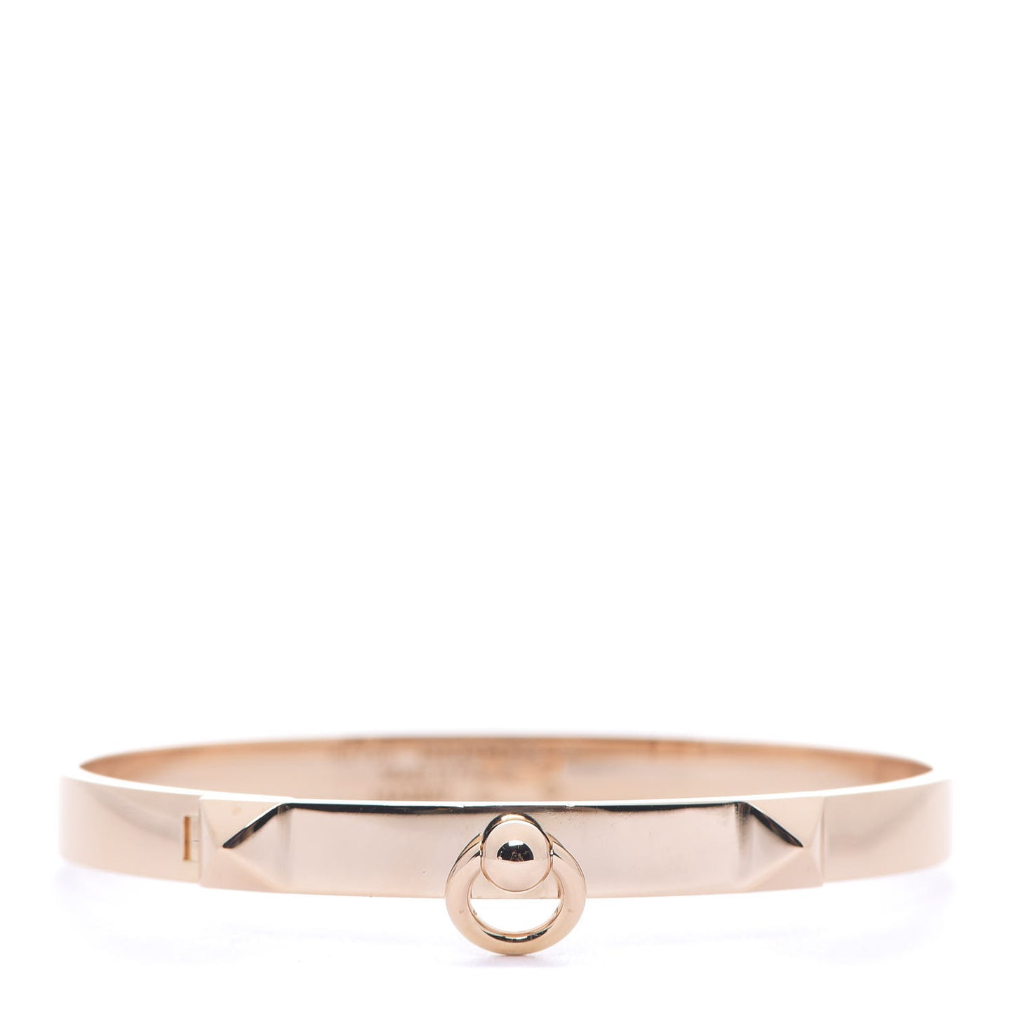 18K Rose Gold PM Collier De Chien Bracelet SH
