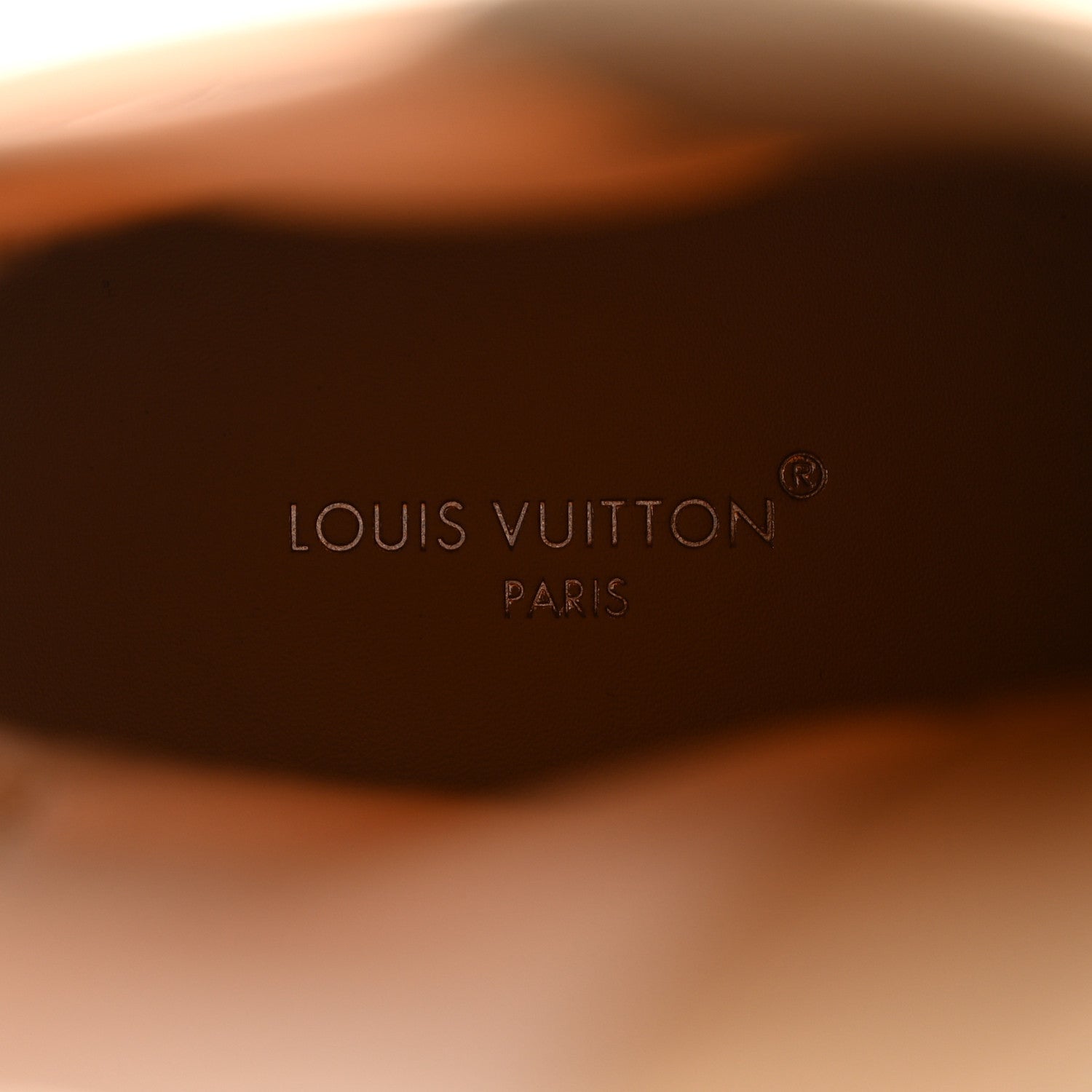 Louis Vuitton Suede Calfskin Embossed Monogram Laureate Platform Desert Boots 37 Beige 6 of 11