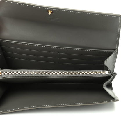 Louis Vuitton Vernis Sarah Wallet Gris Art Deco 5 of 8