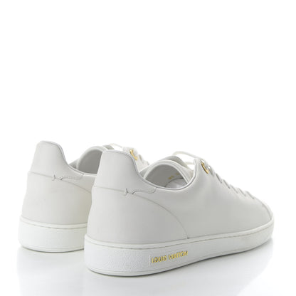 Louis Vuitton Calfskin Frontrow Sneakers 41 White 4 of 8
