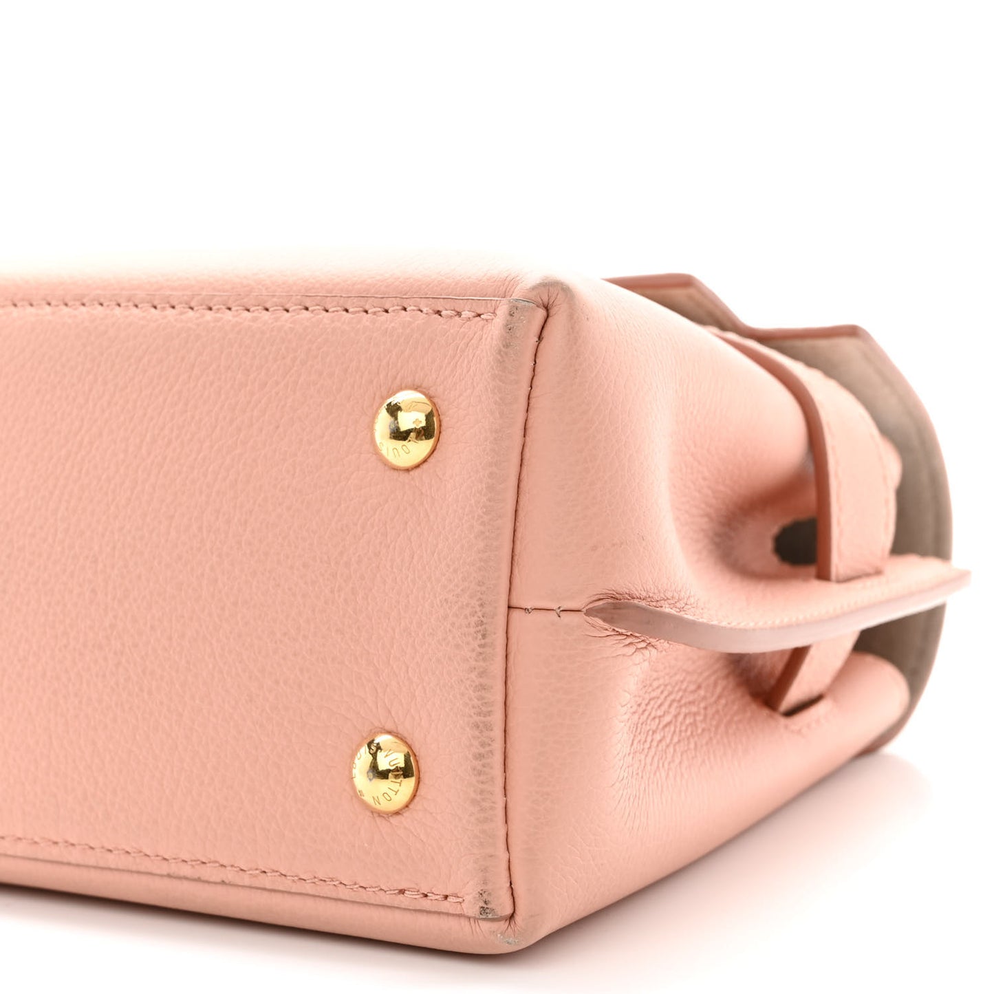Soft Calfskin Mini Lockme Rose Trianon