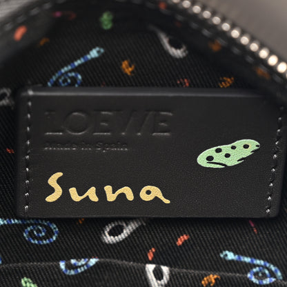 Loewe X SUNA FUJITA Calfskin Small Puzzle Edge Bag Grey 6 of 11