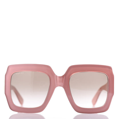 Gucci Square Frame GG0178S Sunglasses Rose Brown 2 of 8