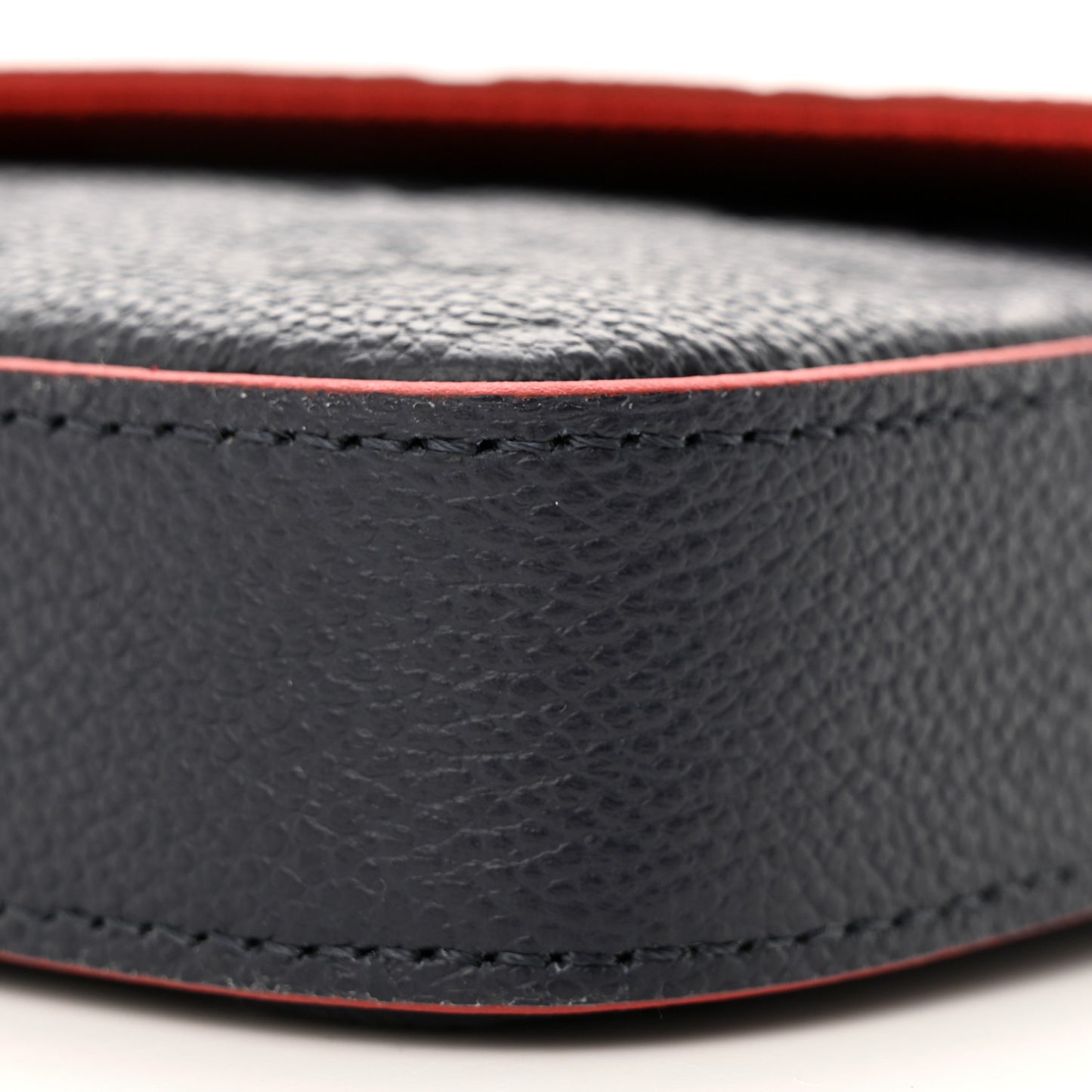 Empreinte Pochette Felicie Chain Wallet Marine Rouge