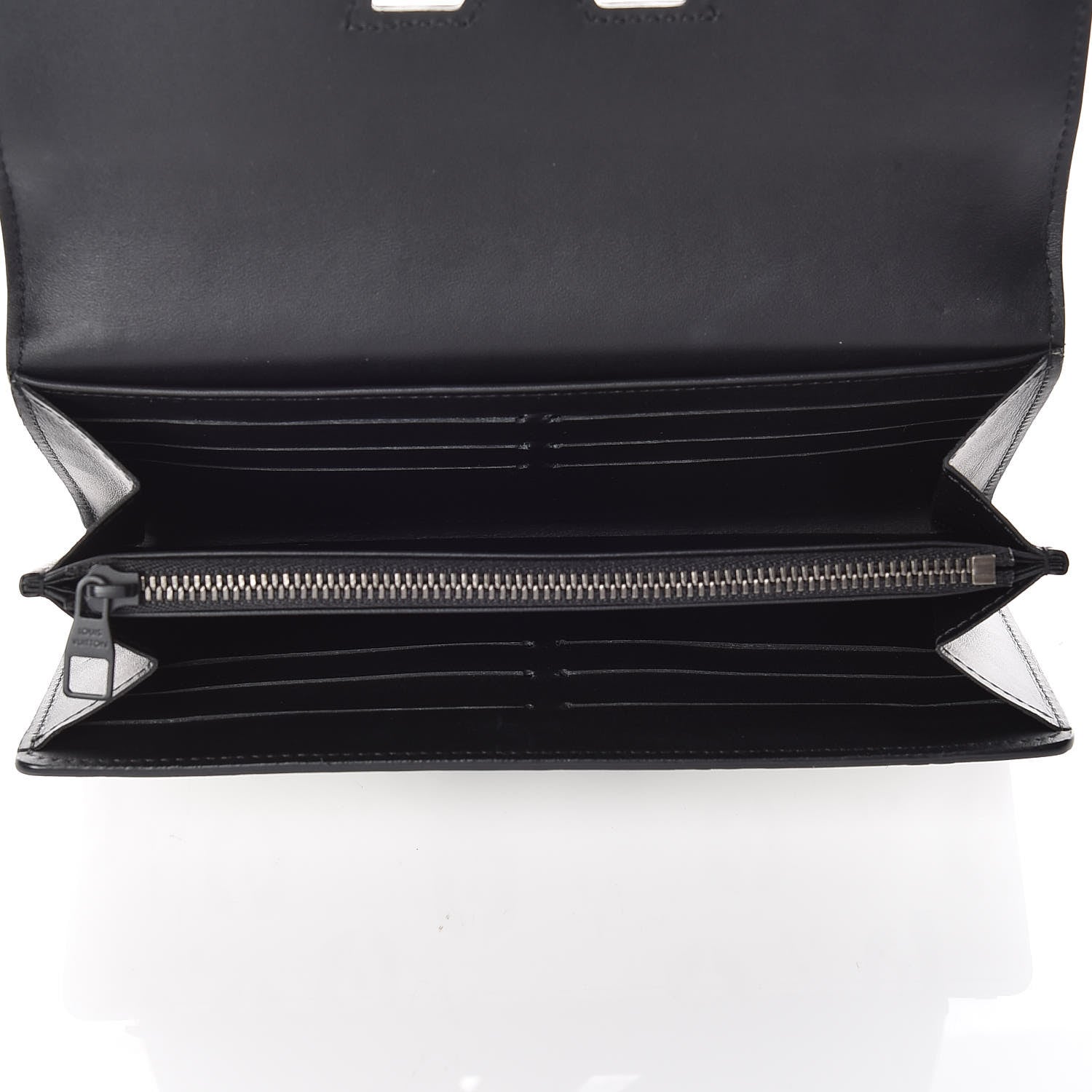 Louis Vuitton Calfskin Graphic Print Twist Wallet 5 of 11