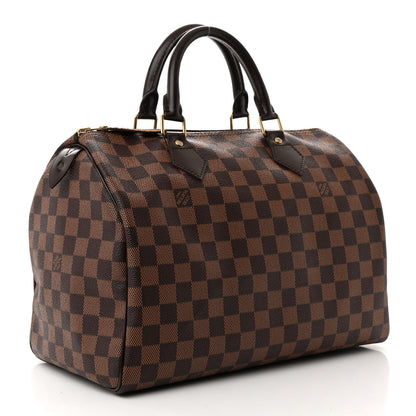 Louis Vuitton Damier Ebene Speedy 30 3 of 11