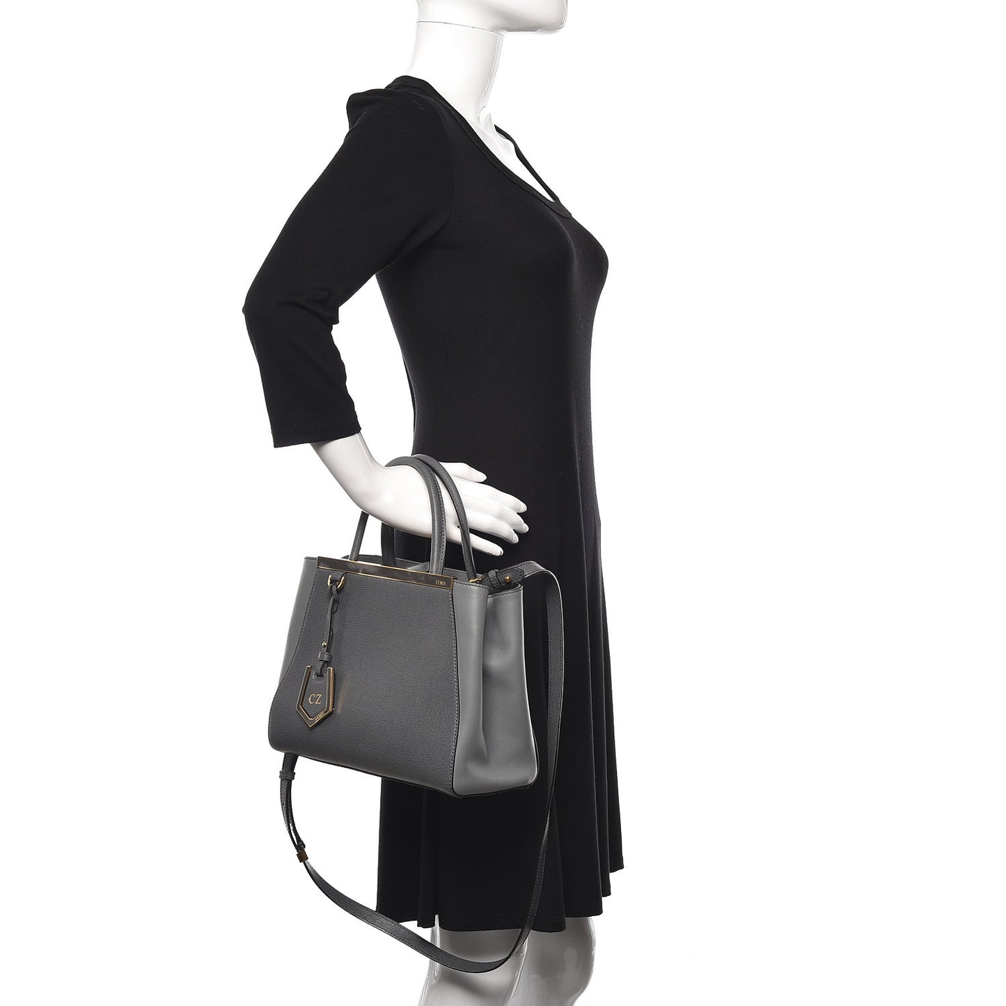 Vitello Elite Petite 2Jours Tote Grigio Grigio Chiaro