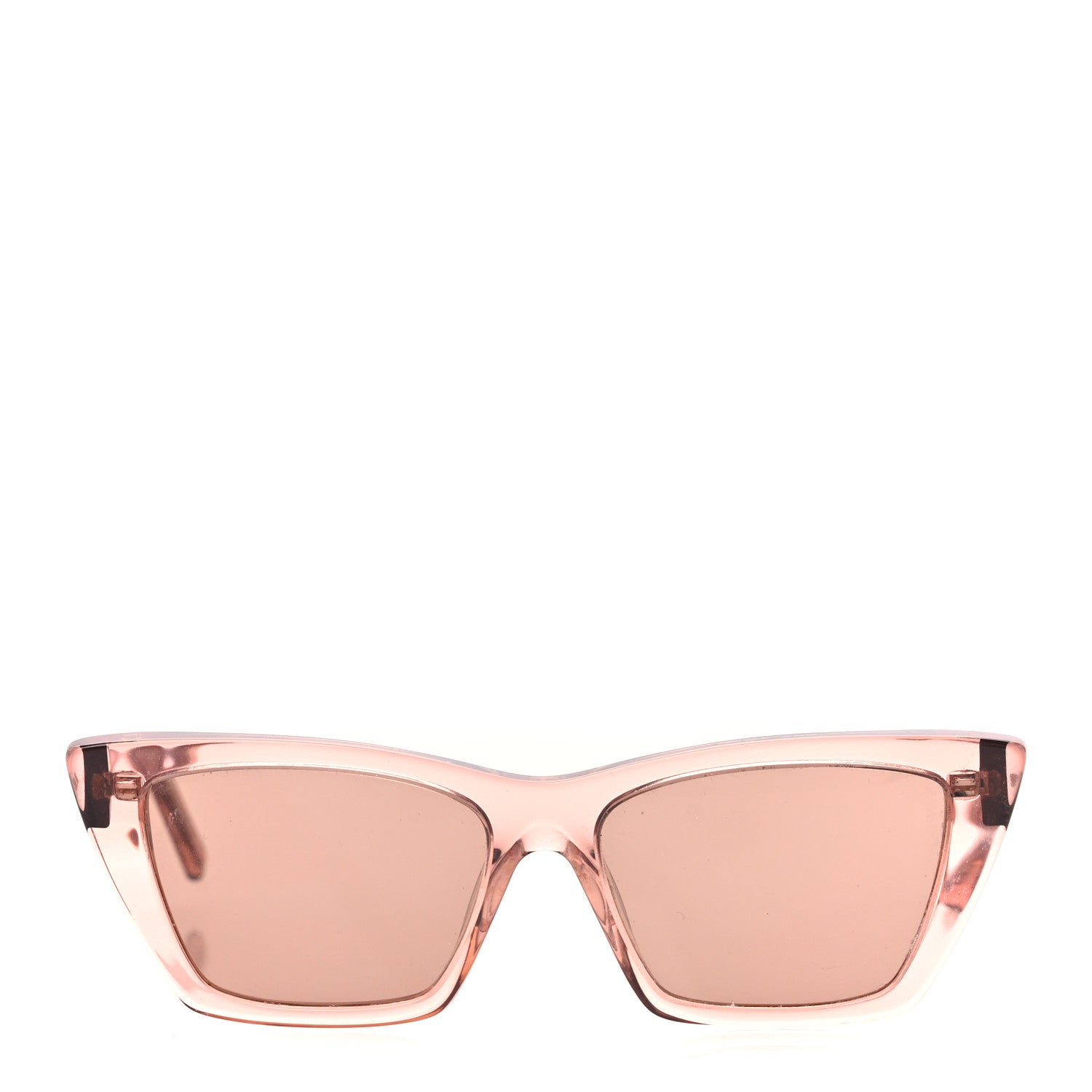 Saint Laurent Acetate Mica Cat Eye Sunglasses SL 276 Pink 2 of 8