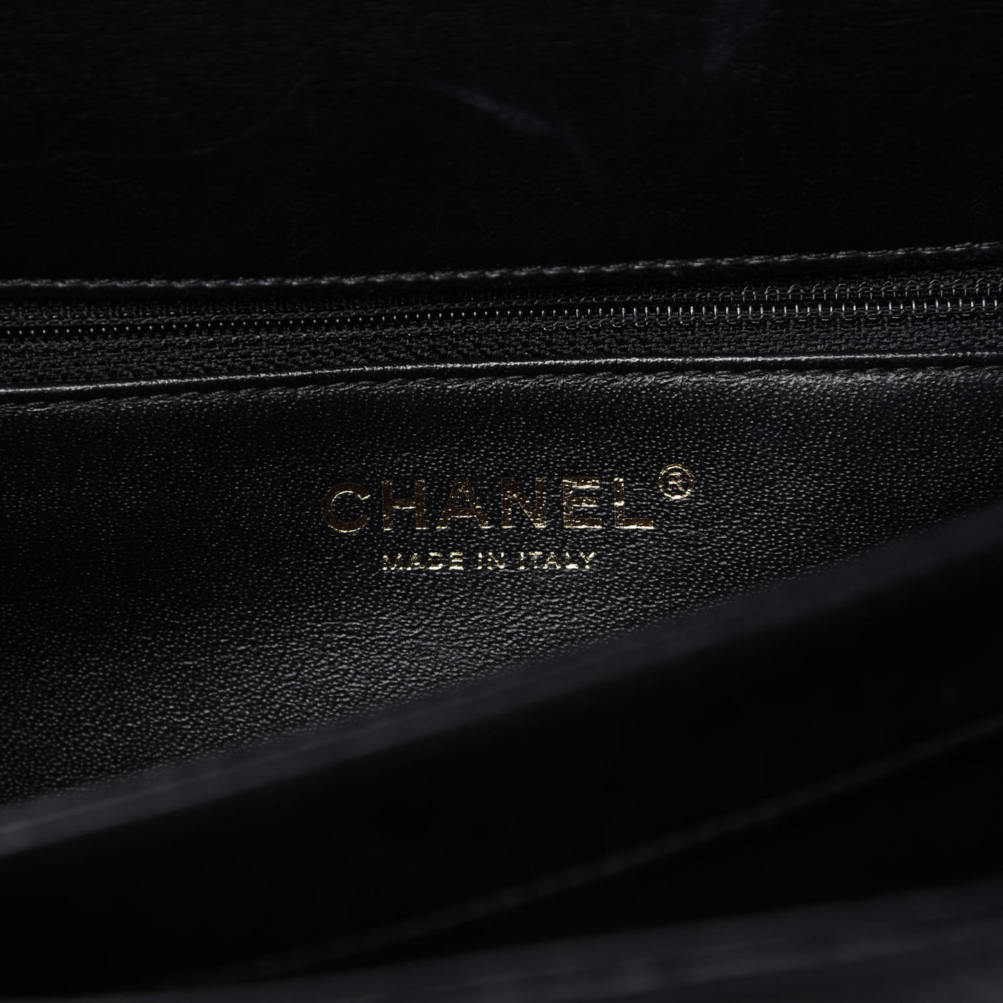 Lambskin Quilted Medium Trendy CC Flap Black