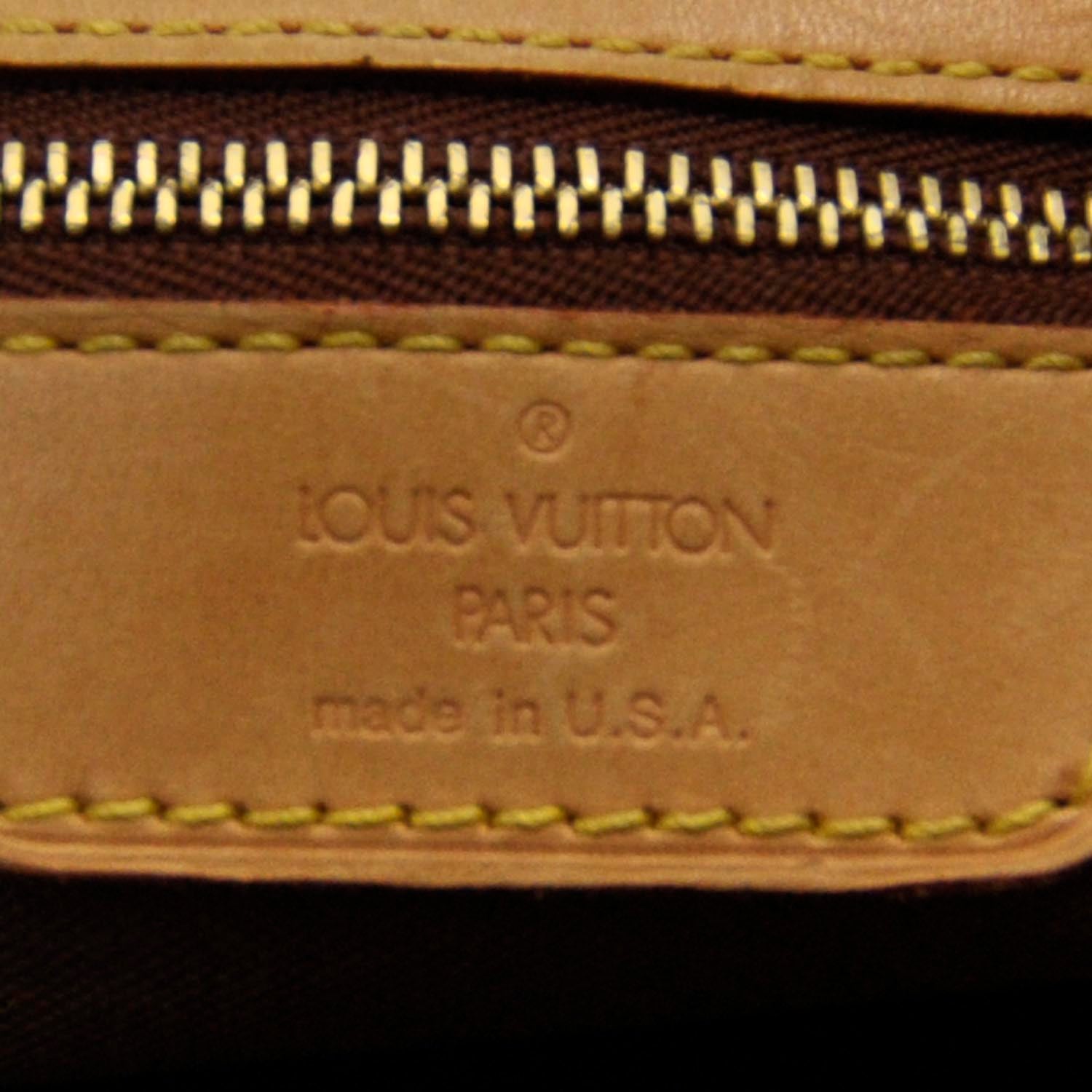 Louis Vuitton Monogram Cabas Mezzo 8 of 9