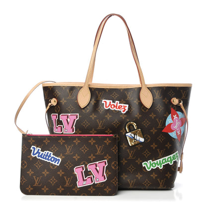 Louis Vuitton Monogram Stories Neverfull MM 1 of 9