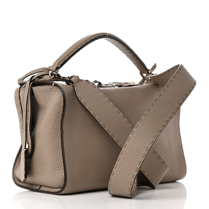 Fendi Cuoio Romano Selleria Lei Boston Tote Corda 3 of 18