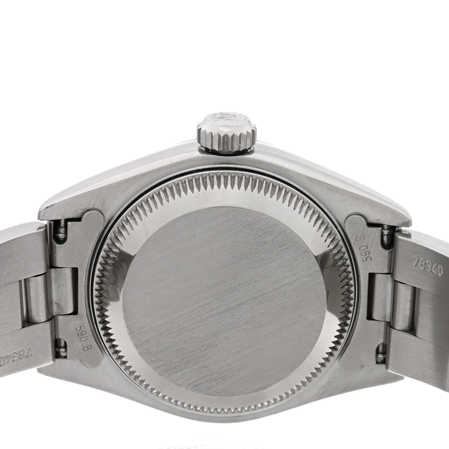 Rolex Stainless Steel 26mm Oyster Perpetual Date Watch White Roman 69240 4 of 5