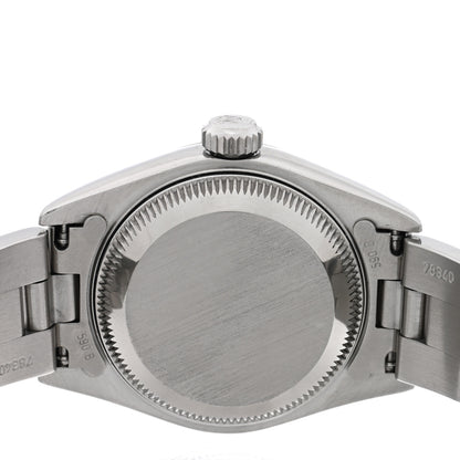 Rolex Stainless Steel 26mm Oyster Perpetual Date Watch White Roman 69240 4 of 5