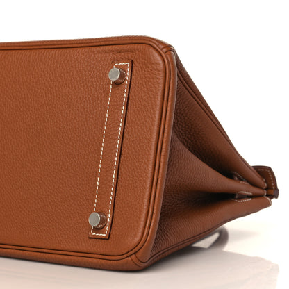 Hermes Togo Birkin 30 Gold 9 of 9