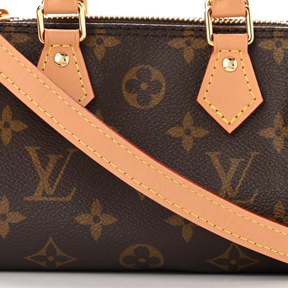 Louis Vuitton Monogram Nano Speedy Bandouliere 8 of 11