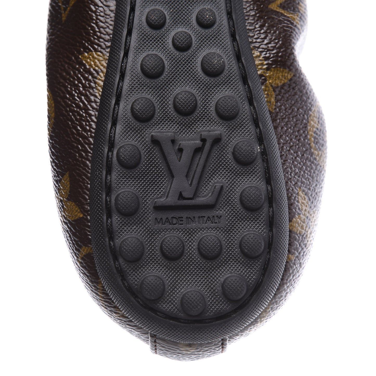 Patent Monogram Flirty Ballerina Flats 38 Gold