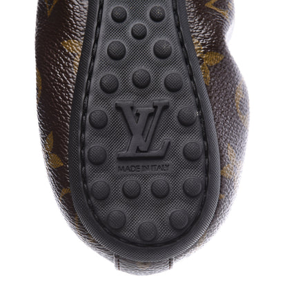 Louis Vuitton Patent Monogram Flirty Ballerina Flats 38 Gold 9 of 10