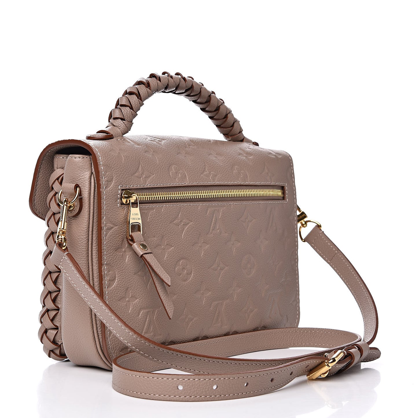 Empreinte Braided Pochette Metis Vison