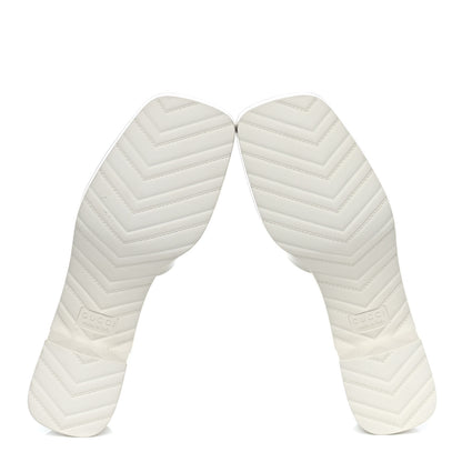 Gucci Rubber Gucci Logo Womens Platform 20/60mm Slide Sandals 39 Mystic White 6 of 10