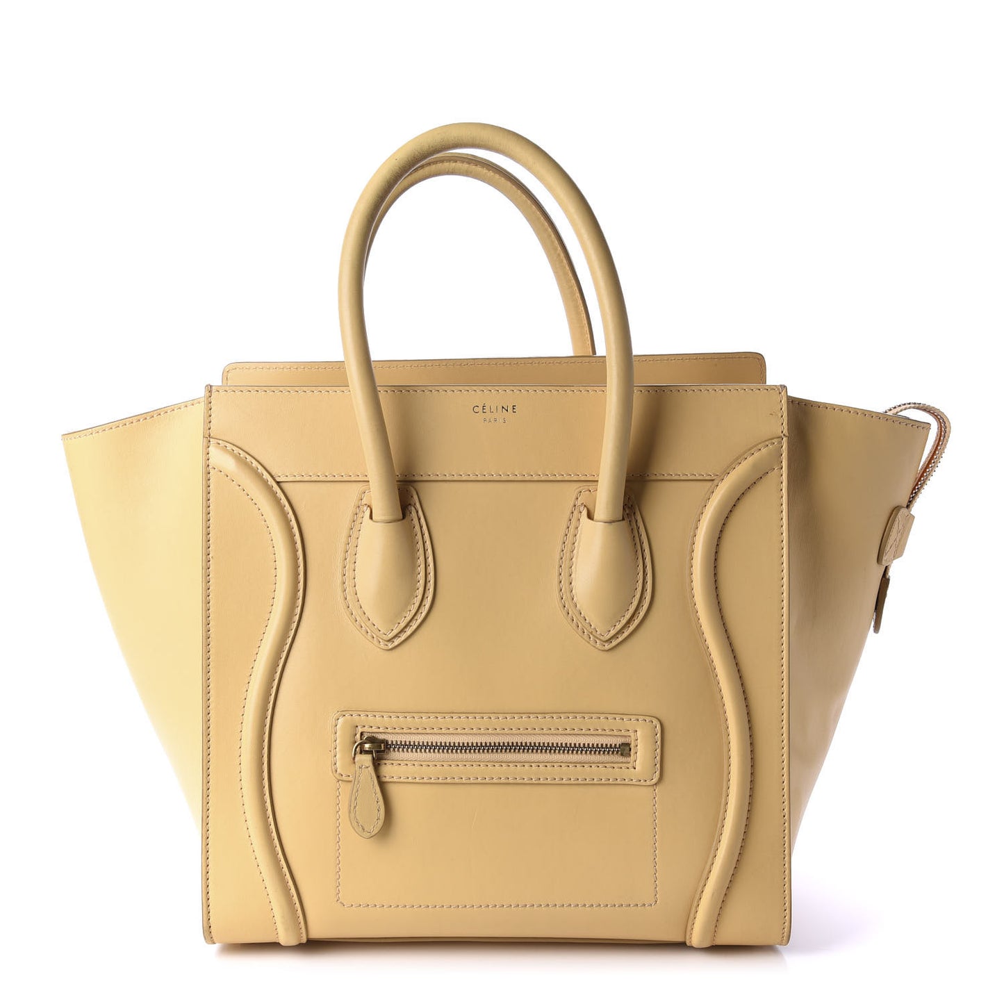 Smooth Calfskin Mini Luggage Butter