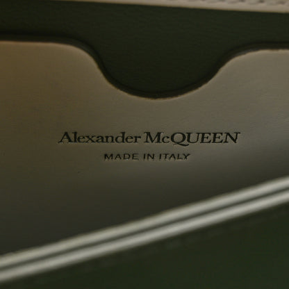 Alexander McQueen Ombre Calfskin Knuckle Jeweled Satchel Military Multicolor 6 of 10