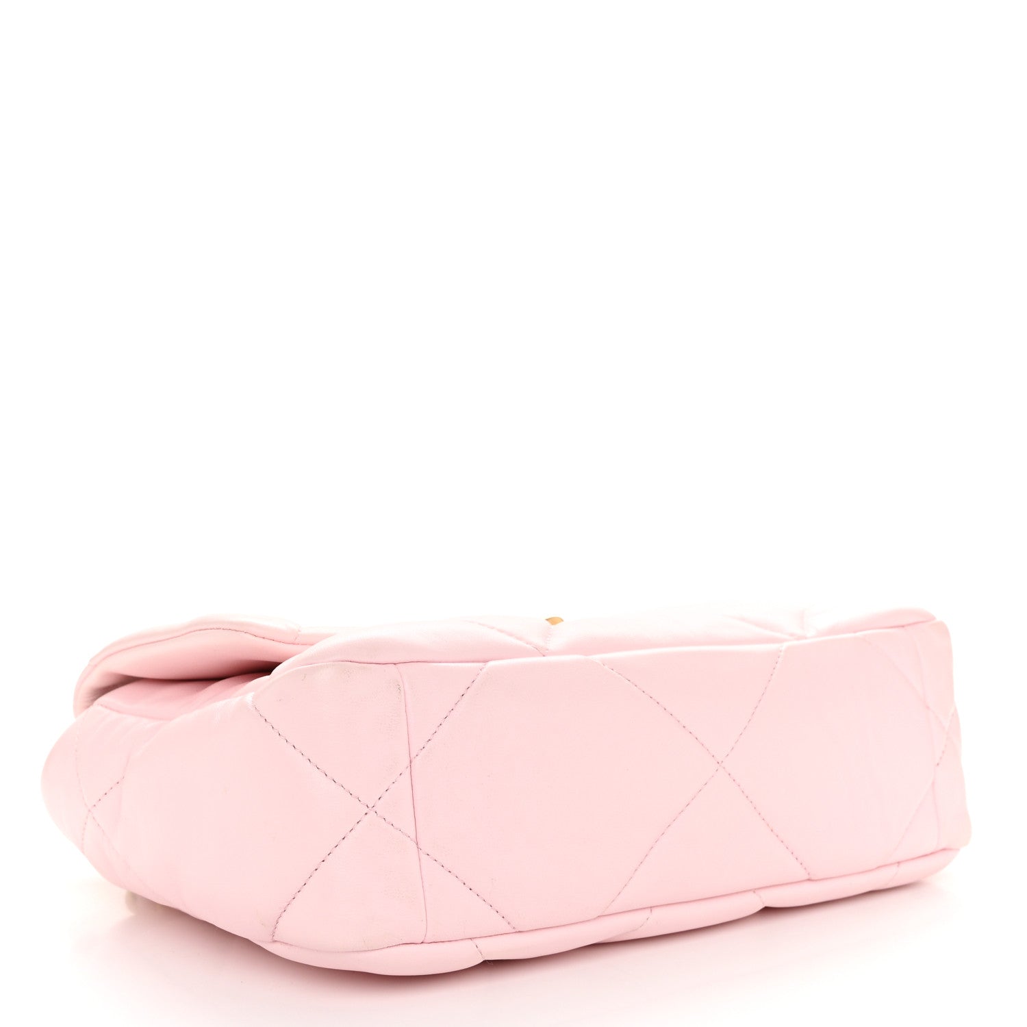 Chanel Lambskin Quilted Medium Chanel 19 Flap Light Pink 4 of 11