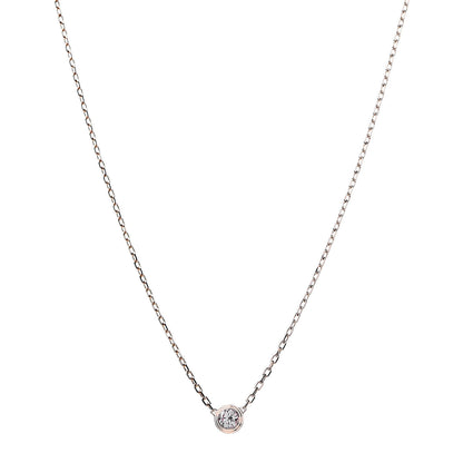 Cartier 18K Pink Gold Pink Sapphire D'Amour Pendant Necklace 1 of 6