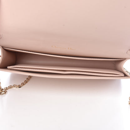 Christian Dior Lambskin Cannage Lady Dior Convertible Clutch Pink 6 of 17