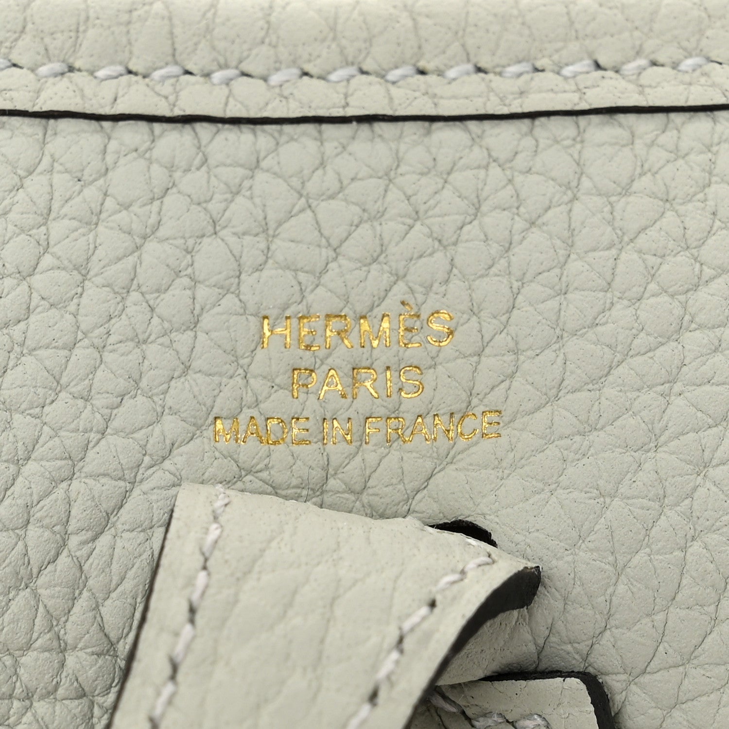 Hermes Taurillon Clemence Amazone Evelyne TPM Gris Neve 6 of 10