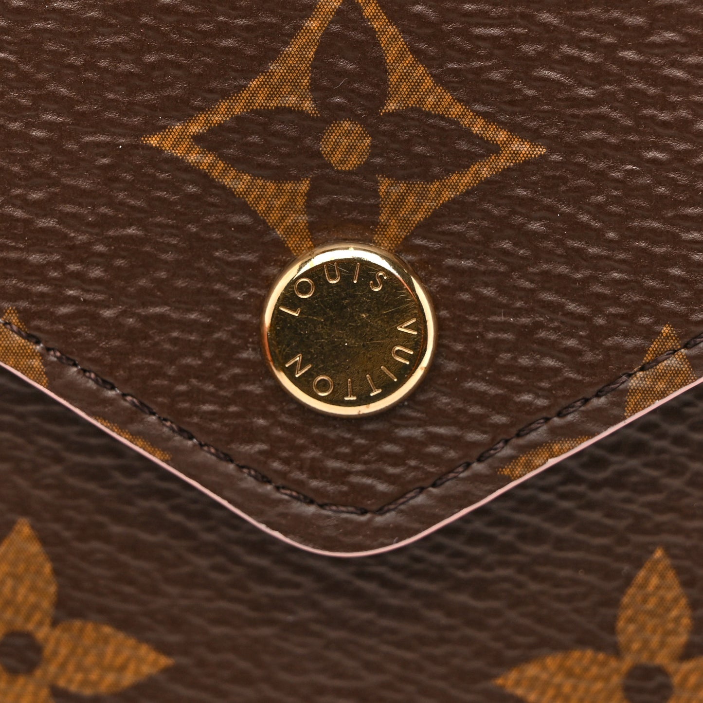 Monogram Large Kirigami Pochette Insert Rose Ballerine