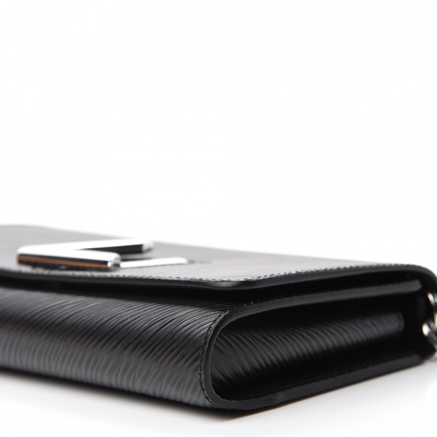 Epi Twist Chain Wallet Black