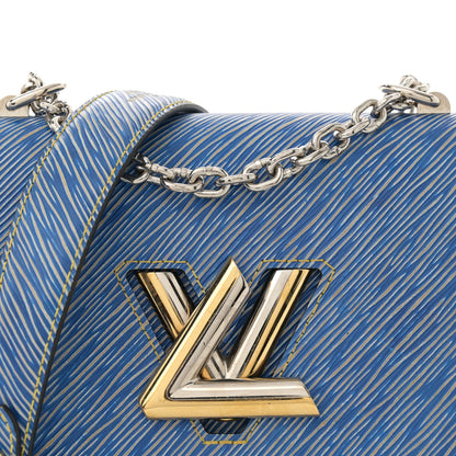 Louis Vuitton Epi Twist Shoulder Bag PM Denim Light 8 of 12