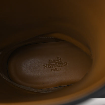 Hermes Calfskin Honey Boots 35 Black 8 of 9