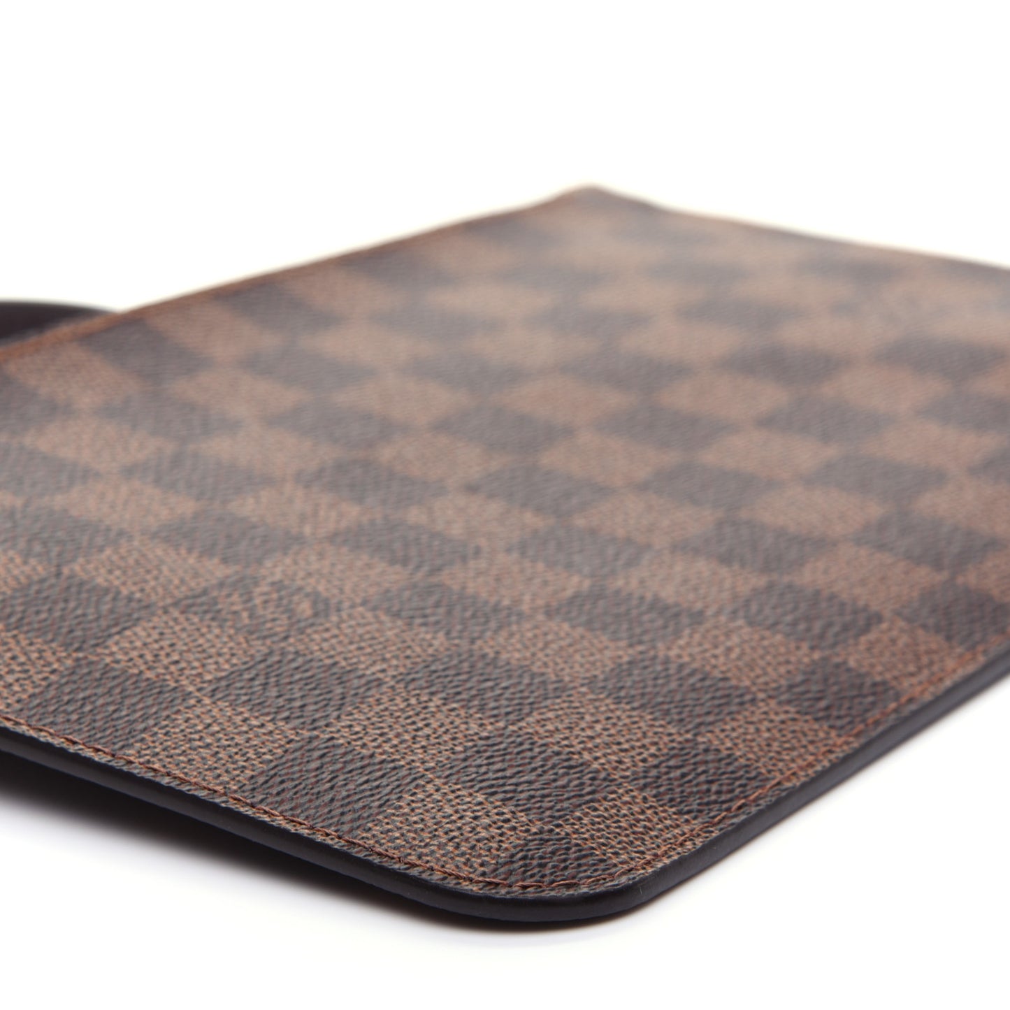 Damier Ebene Neverfull MM GM Pochette Rose Ballerine