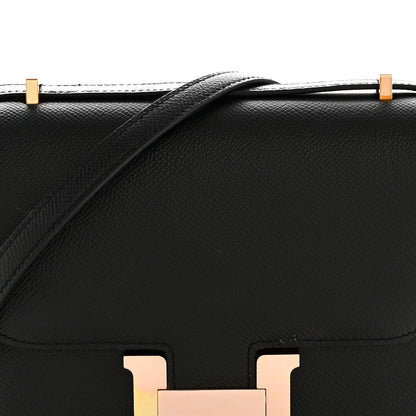Hermes Epsom Constance 18 Black 8 of 12