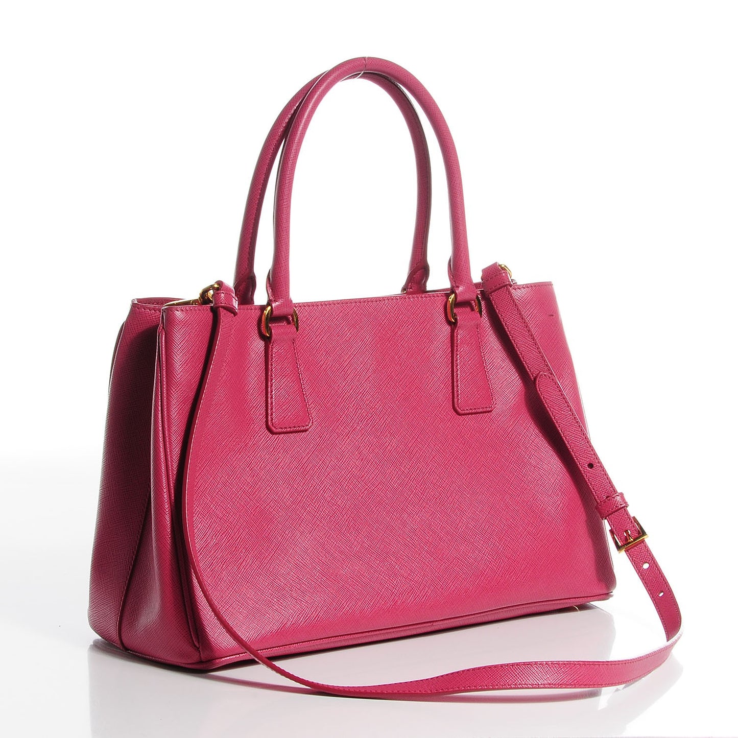 Saffiano Lux Medium Tote Bruyere