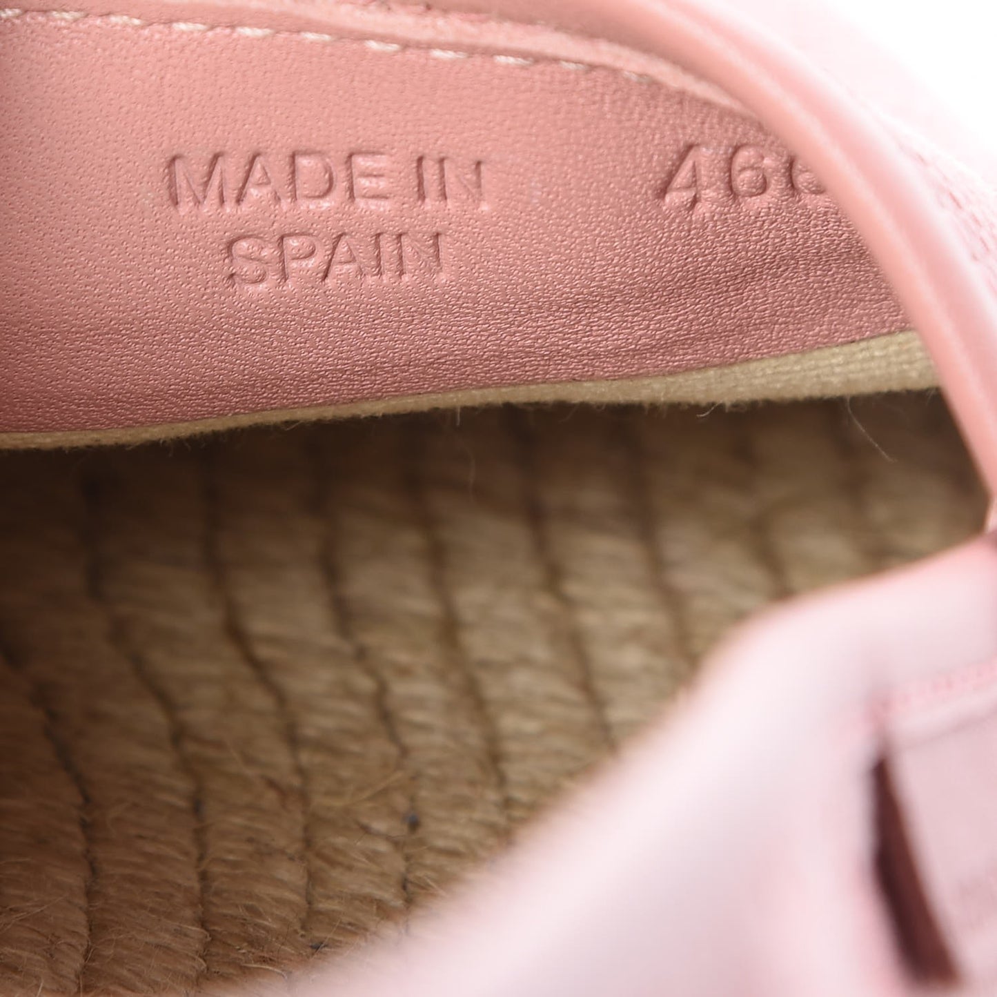 Monogram Espadrilles 39 Soft Pink