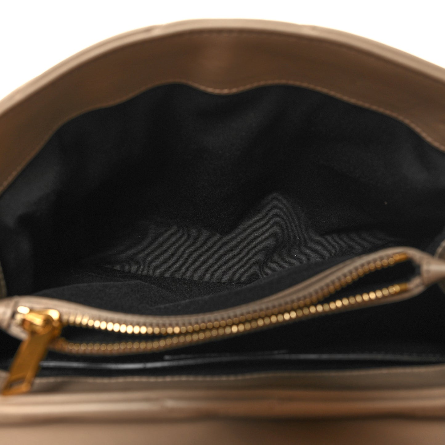 Calfskin Y Quilted Monogram Small Loulou Chain Satchel Light Natural
