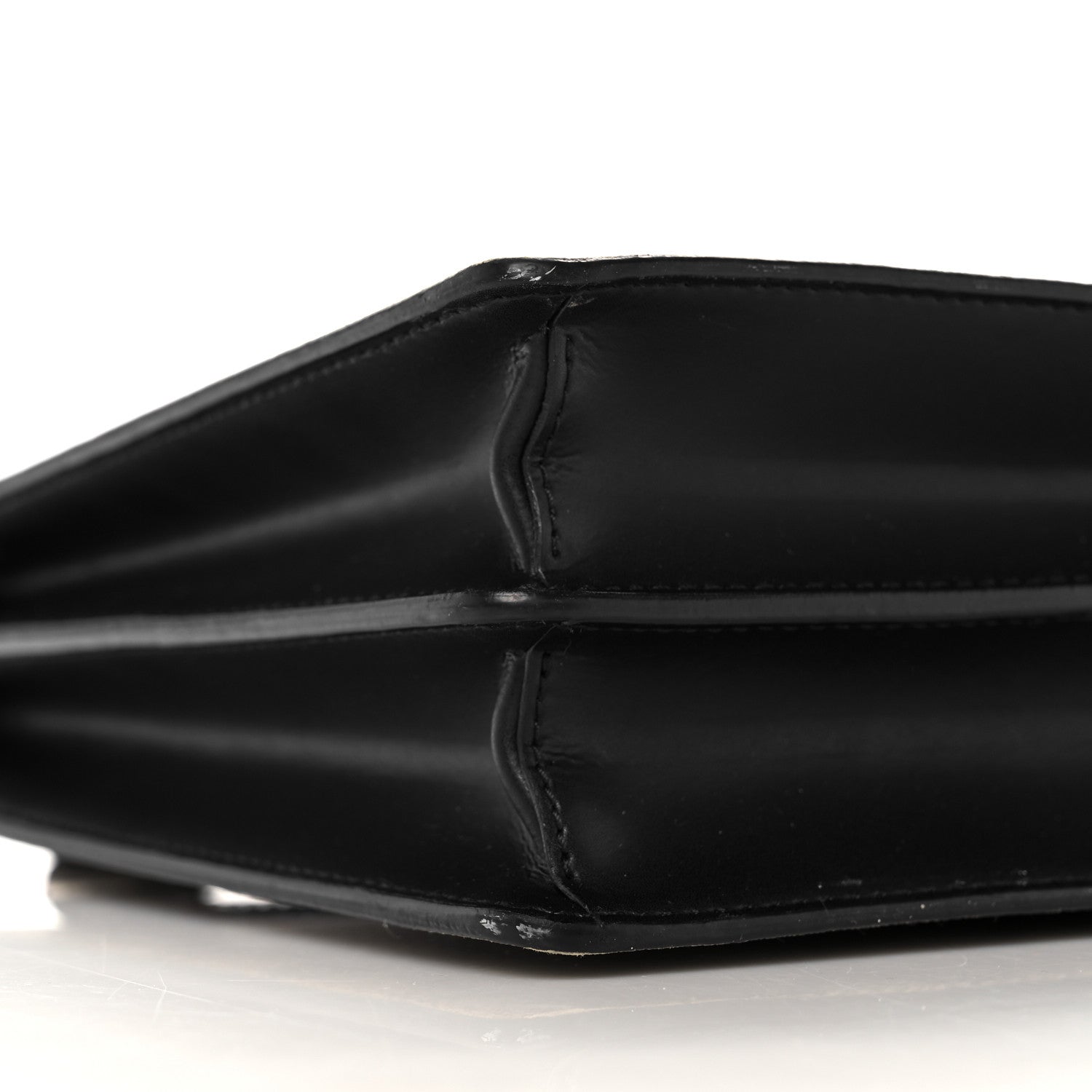 Gucci GG Supreme Monogram Signature Messenger Bag Black 10 of 11
