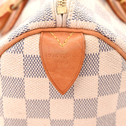 Louis Vuitton Damier Azur Speedy 25 7 of 16