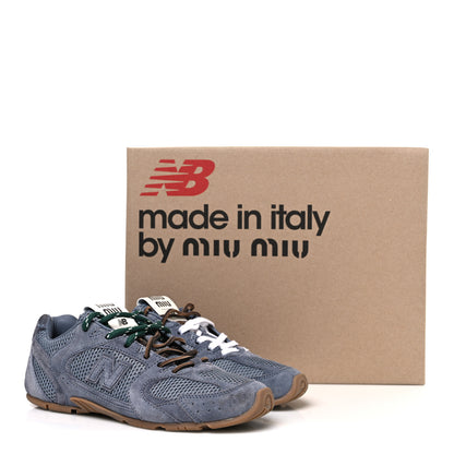 Miu Miu X NEW BALANCE Suede 530 SL Sneakers 37 Periwinkle Blue 11 of 11