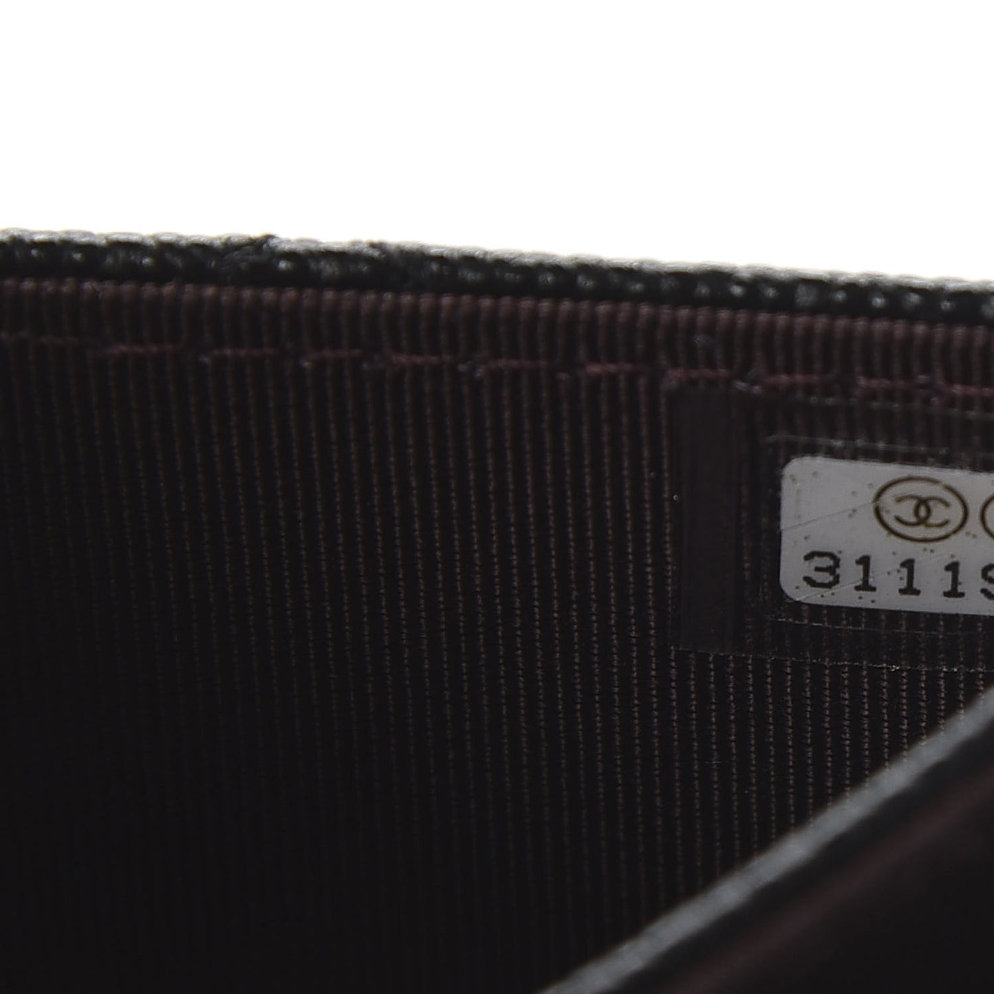 Caviar Quilted Belt Bag Black
