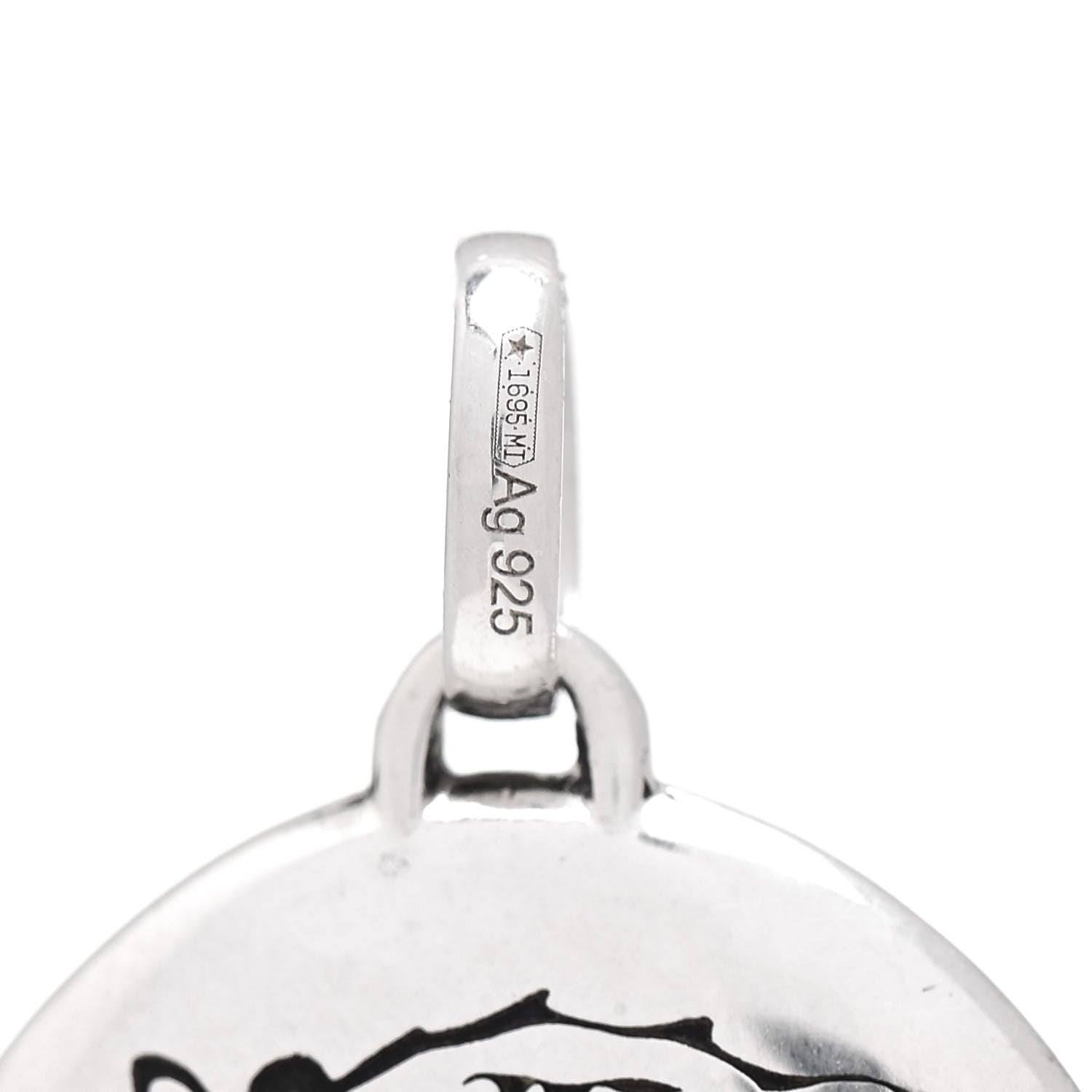 Gucci Sterling Silver Blind for Love Tiger Charm 4 of 4