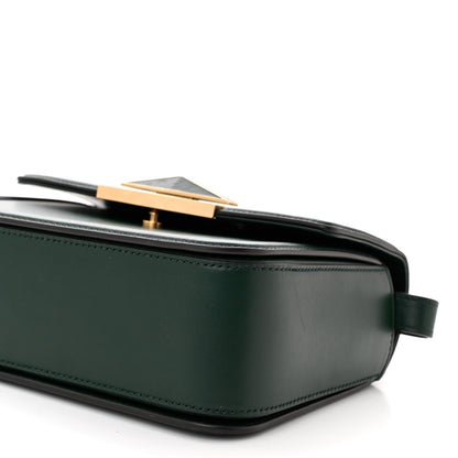 Jimmy Choo Calfskin Diamond Top Handle Crossbody Bag Green 10 of 12