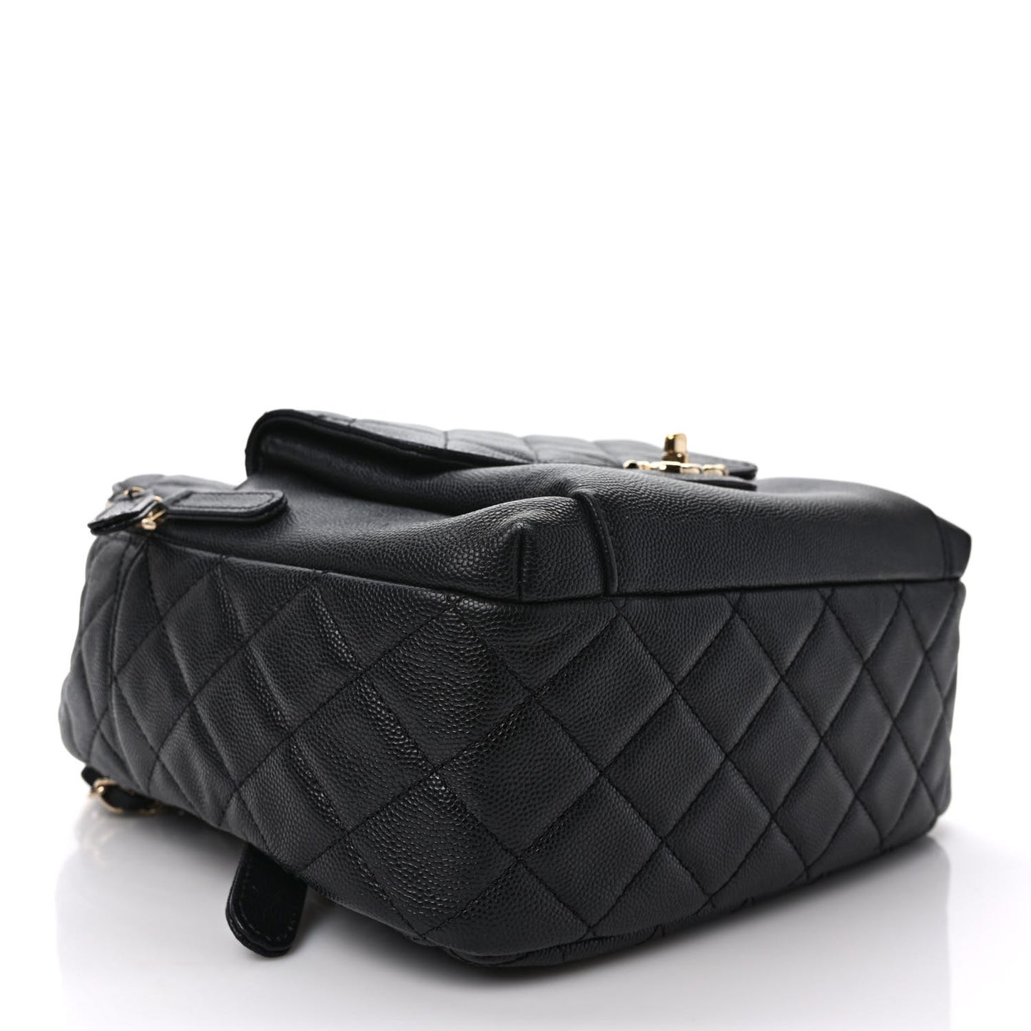 Caviar Quilted Large CC Day Backpack Black