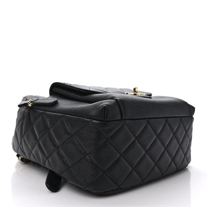 Chanel Caviar Quilted Large CC Day Backpack Black 4 of 11