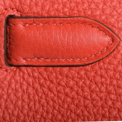 Hermes Togo Birkin 35 Rouge Casaque 12 of 25