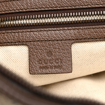 Gucci GG Supreme Monogram Web Small Ophidia Half Moon Hobo Brown 6 of 10