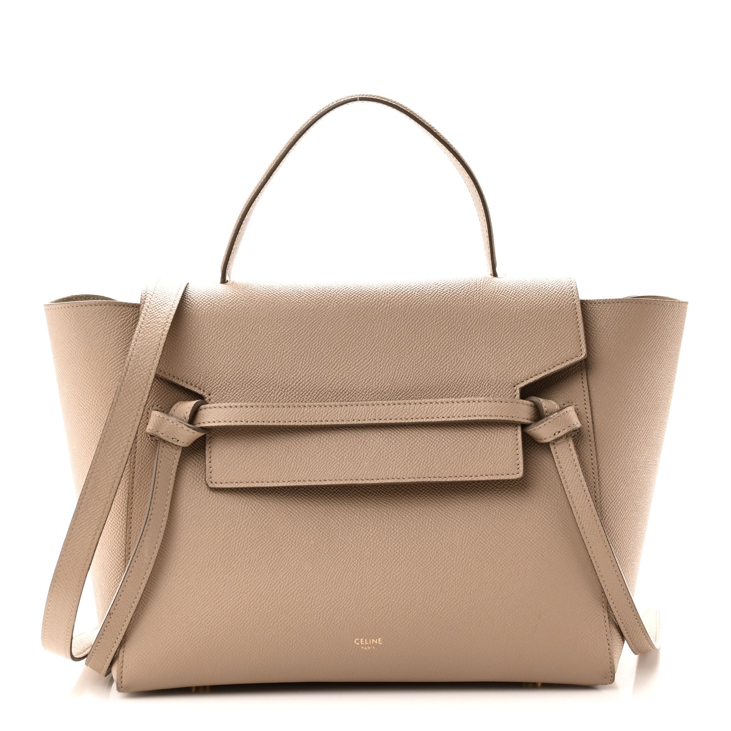 Celine Grained Calfskin Mini Belt Bag Light Taupe 1 of 10